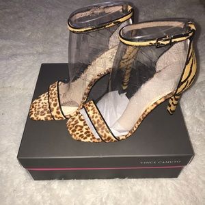 Pair of 3 in heel shoes